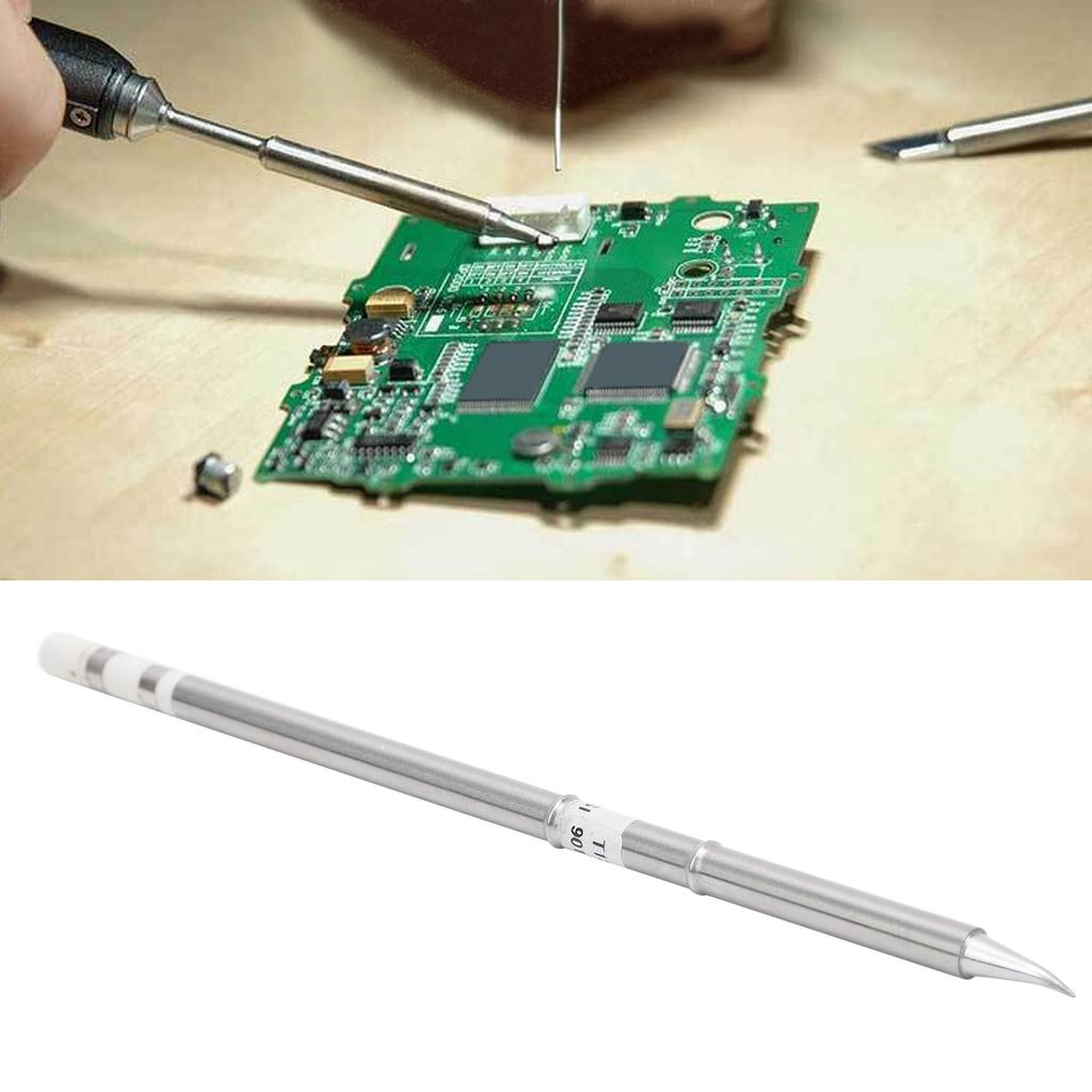 T12J02 Professional Solder Iron Tip Replacement Soldering Iron Tip Welding Tool Accessory