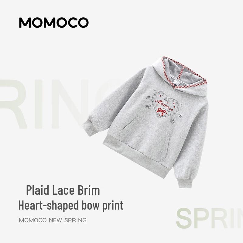 MOMOCO Girls' Long-Sleeve Fashion Sweatshirt