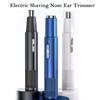 Электрический триммер для бритья носа и ушей портативный унисекс безопасный уход за лицом перезаряжаемый триммер для волос в носу бритвенный инструмент для удаления волос