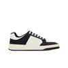 Sl/61 Sneakers In Grained Leather White And Black