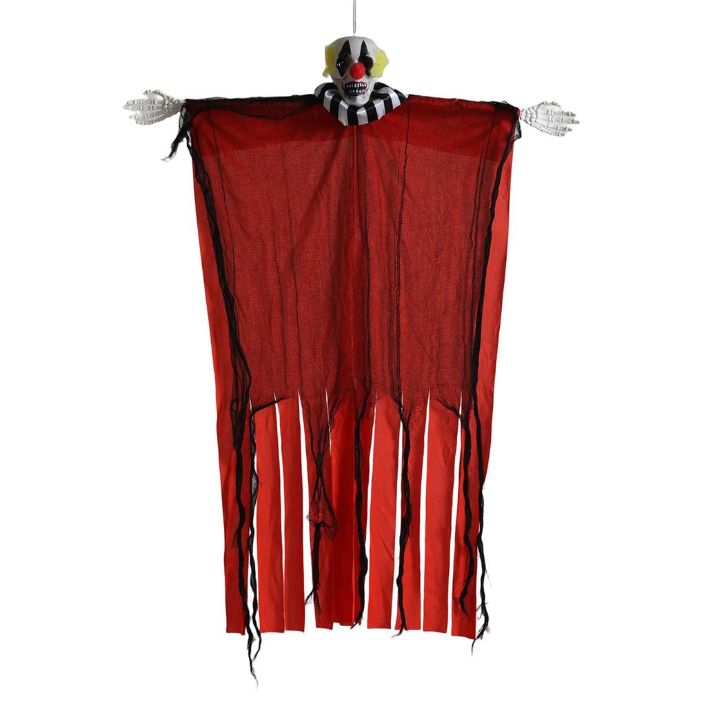 Хэллоуин Подвесной Скелет Реквизит Жуткий Страшный Реквизит для Дома с Привидениями для Уличного Крыльца Патио Дерева