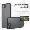 Роскошный матовый чехол-броня для iPhone 16E для iPhone 16 15 14 13 12 11 Pro Max 16 Plus прозрачная акриловая противоударная бамперная накладка