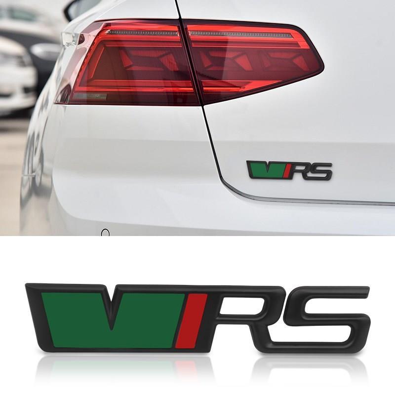 Модификация автомобиля VRS Металлическая наклейка для автомобиля Автомобиль в сети Стандартный трехмерный хвост кузова Стандартные декоративные аксессуары Декоративные наклейки