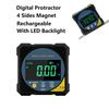 4 Sides Magnet Laser  Angle Ruler Magnet Tilt Inclinometer Digital Protractor  Measuring Tool