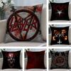Классическая наволочка Band S-Slayer Квадратная Двусторонняя Печать Чехол для Подушки Для Дивана Домашняя Спальня Декор Подарок