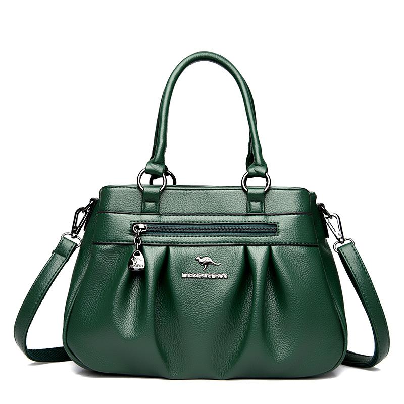 Белые роскошные сумки Женские сумки Дизайнерские сумки через плечо для женщин 2023 Новая кожаная сумка через плечо Женская повседневная большая сумка-тоут Sac