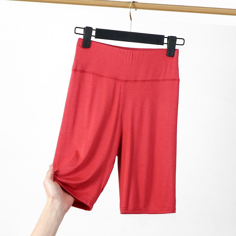 High-Waisted Slimming Women's Summer Shorts - Plus Size, Tight-Fitting, Anti-Exposure, Lightweight Base Layer (5-Minute Pants).