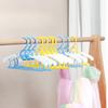 10pcs Multifunctional Children'S Hangers Infants And Young Children'S Clothes Retractable Drying Racks Household Newborn Baby Non-Slip Clothing