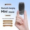 Бесшумная беспроводная Bluetooth-мышь со считывателем карт и зарядным ремешком, идеальный подарок для рукоделия