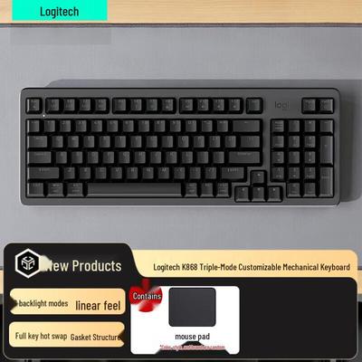 Logitech K868 Трехрежимная кастомная механическая клавиатура