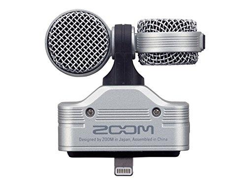 Zoom MS Stereo Microphone for with Extended Warranty iQ7 iPhone/iPad 3-year Manufacturer's