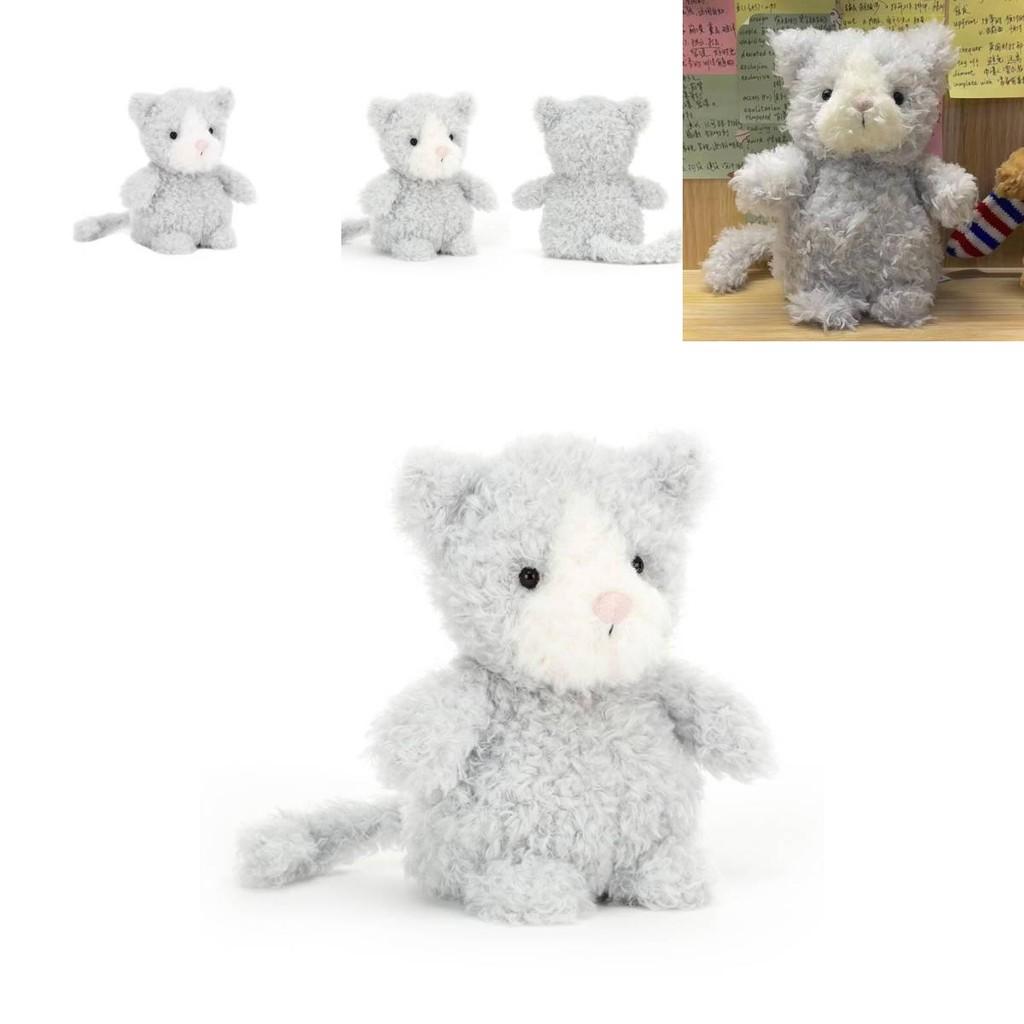 Мягкая игрушка-кошка Jellycat Подарок для детей и подростков Мягкий короткошерстный животный подарок