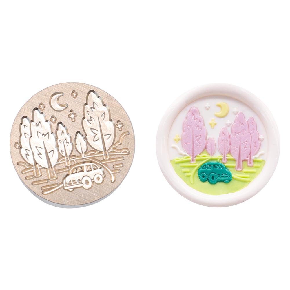 Медная голова серии животных, сделай сам, ручная учетная запись, эмалированная медная голова для свадебной открытки