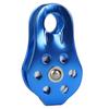 Small Rope Pulley Aluminum Alloy Outdoor Climbing Pulley 20KN Single Pulley Climber Arborist Fixed Pulley Easy To Use