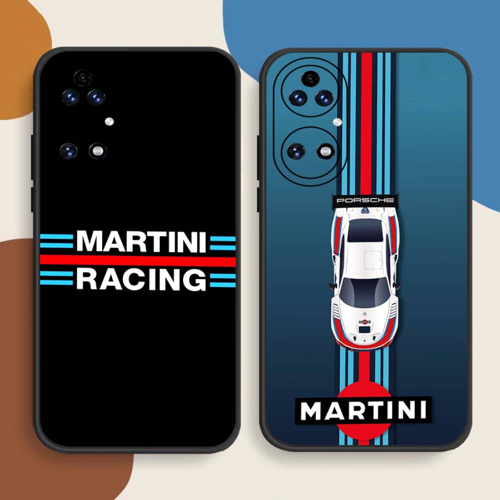 Чехол для телефона M-Martini Racing с горизонтальной полоской для Huawei P 8 9 10 20 30 40 50 Pro Lite Psmart Honor 10 Lite 70 Mate 20lite