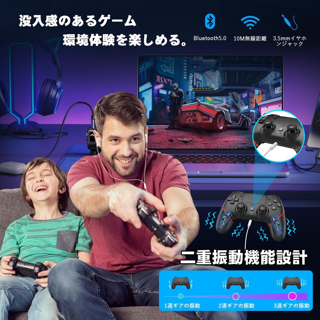 Контроллер PS4 Gold Onefun Контроллер PS4 Большая емкость 1000 мАч с кнопками сзади Функция макроса Функция турбоавтоматического огня Оснащен гироскопом