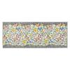 Kawashima Textile Cercon MINTON Bath Mat Garden Nature Light Gray FT1230 50×80cm