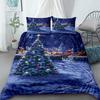 Christmas Duvet Cover Christmas Tree Bedding Set With Zipper 1 Duvet Cover 2 Pillow Case Women Teens Holiday Gifts Bedroom