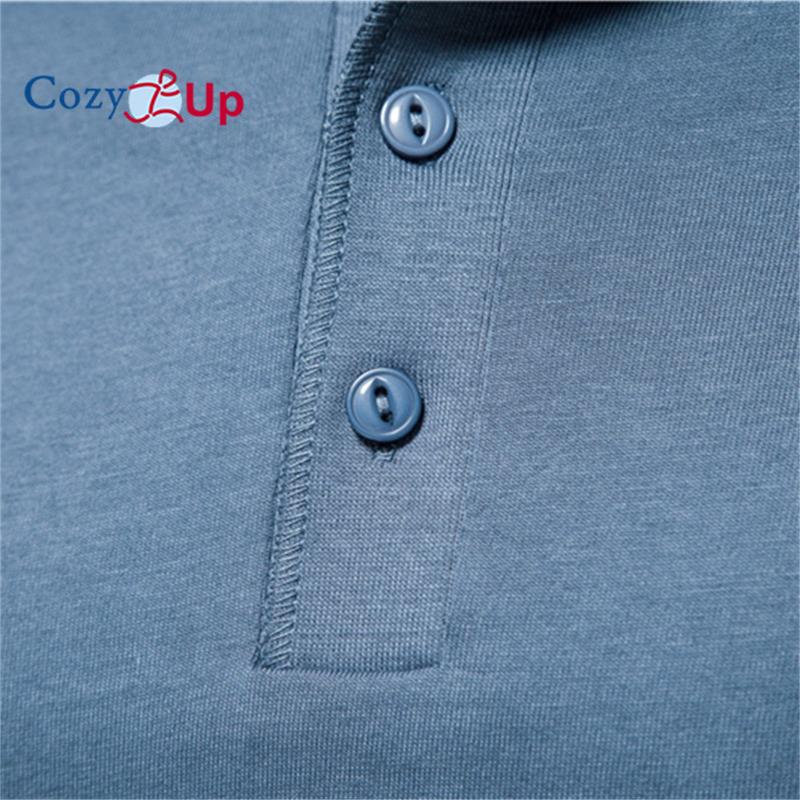 Cozy Up Повседневная футболка Henley с круглым вырезом и длинным рукавом, мужская приталенная спортивная рубашка