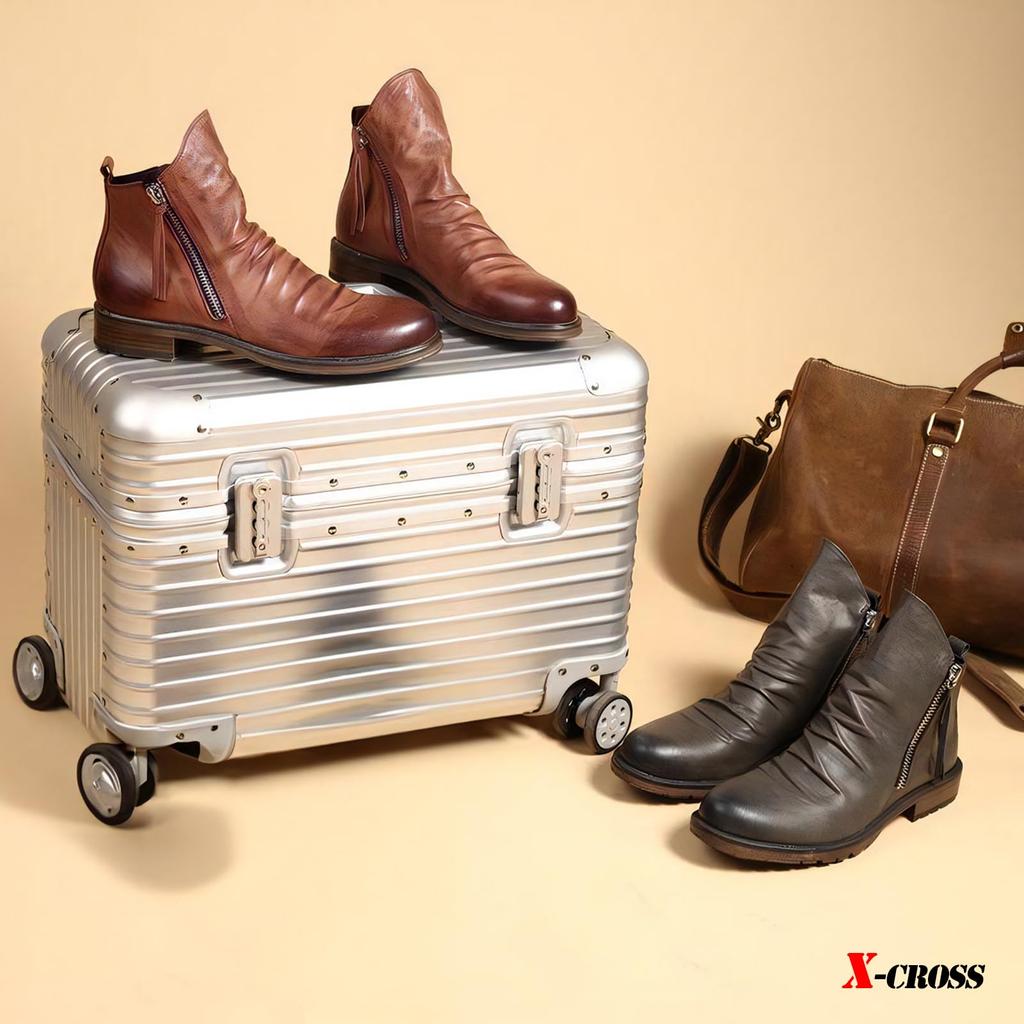 Мотоциклетные шорты с боковой молнией, коричневые, повседневные, легкие, больших размеров, уличные, боковые, искусственные, однотонные, для улицы, коричневые, с перекрестной шнуровкой, мужские ботинки, ботинки, на молнии, без шнурков,