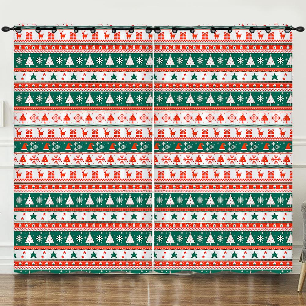 Серия 3D Fresh Printing Цифровая печать Штора Блэкаут и на люверсах