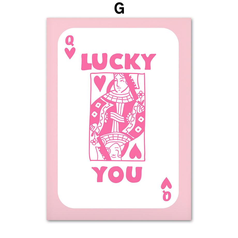 Pink Abstract Girl Flower Butterfly Good Energy Quote Wall Art Canvas Painting Posters And Prints Pictures For Living Room Decor