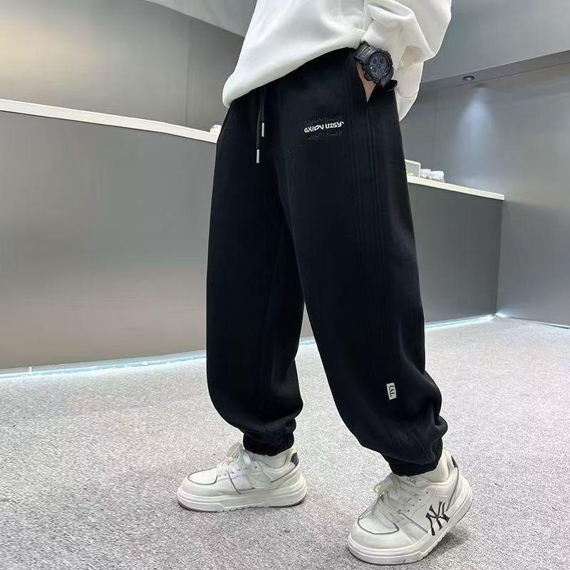 2023 Girls' Ice Silk Anti-Mosquito Summer Pants - Lightweight, Breathable Sports Trousers for Kids