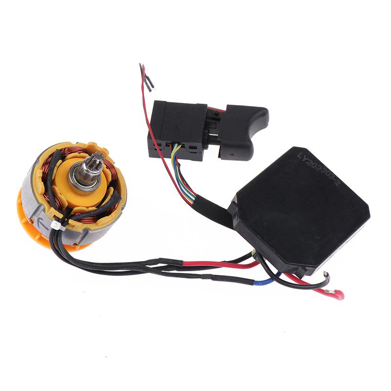 Подходит для Dayi 2106/161/169 Бесщеточный электрический привод гайковерта Бессенсорная сборка Угловая шлифовальная машина Аксессуары Переключатель платы управления двигателем