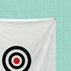57" x 59" Ткань-мишень для гольфа для замены сетки, мишень для практики ударов с ремешком для тренировок в гольф в помещении и на открытом воздухе