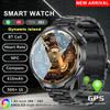 2025 New GPS Sports NFC Fashion Smartwatch Men's 1.85 "AMOLED Screen Heart Rate Blood Pressure Health Smart Watch For IOS