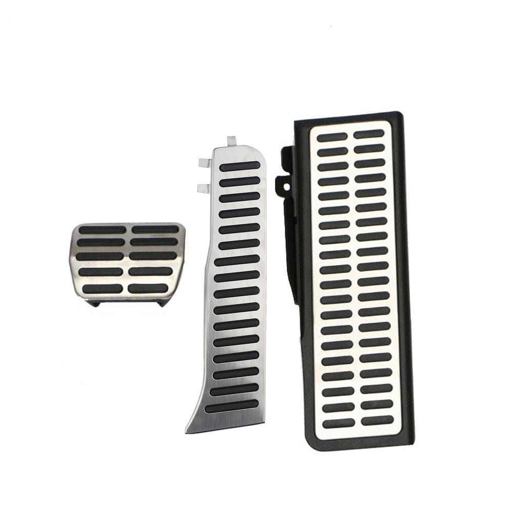 Накладки на педали автомобиля для Volkswagen VW Tiguan MK1 5N 2009 - 2014 2015 2016 LHD Педали газа и тормоза Накладка на педаль отдыха Защитные аксессуары