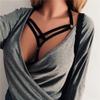 Summer Bralette Bustier Belt Lingerie Push Up Crop Top Cage Harness Sexy Bandage Bra