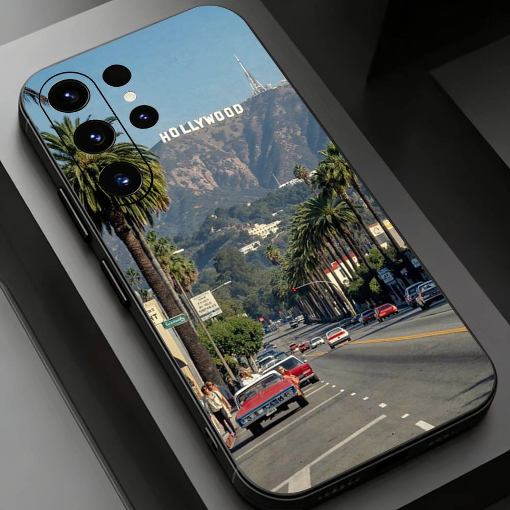 Чехол для телефона Travel Los Angeles California для Samsung Galaxy S26,25,24,23,22,21,20Plus Ultra
