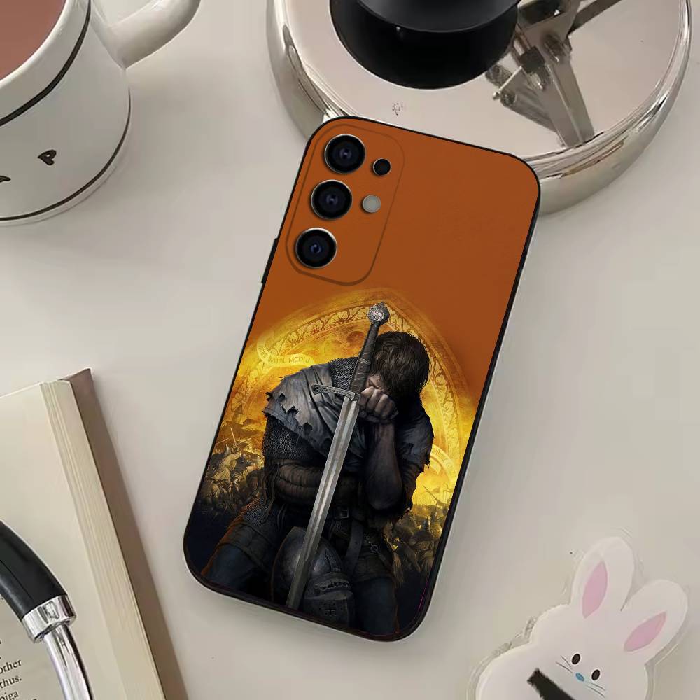 Чехол для телефона KCD K-Kingdom C-Come D-Deliverance 2 для Samsung S25, S24, S21, S22, S23, S30, Ultra, S20, Plus, Fe, Lite, Мягкий черный чехол