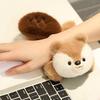 Animals Raccoon Plush Toy Wrist Pad Animal Plush Doll Home Decor Sitting Animals Plush  Children