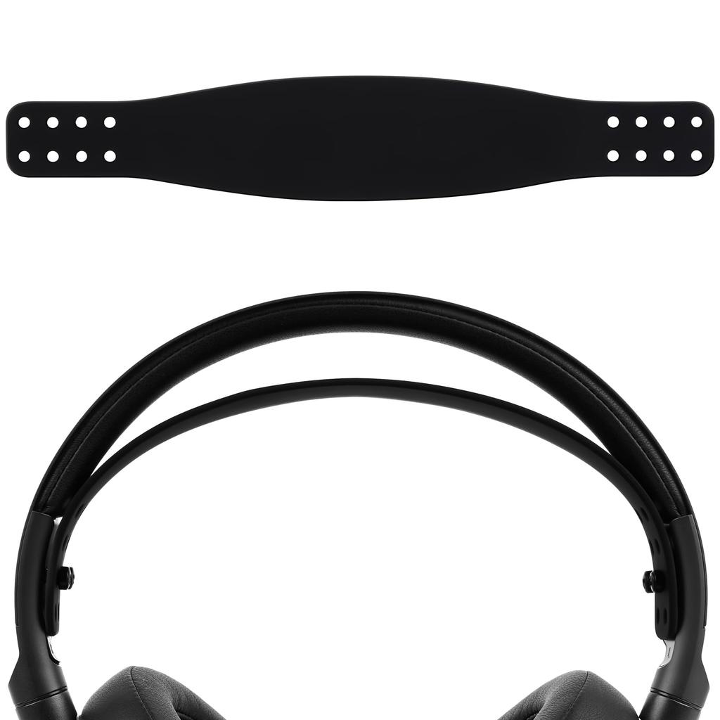Geekria Compatible Headphone Headband Silicone Pads Replacement for Audeze Maxwell Wireless Gaming (Black)