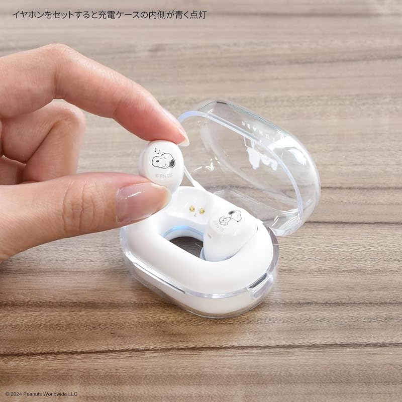 Gourmandies peanuts snoopy Полностью беспроводные стереонаушники белые SNGG-78WH