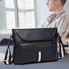 Large-capacity Crossbody Bag for Men Cowhide Trendy Men's Crossbody Bag Genuine Leather Men's Single-shoulder Bag