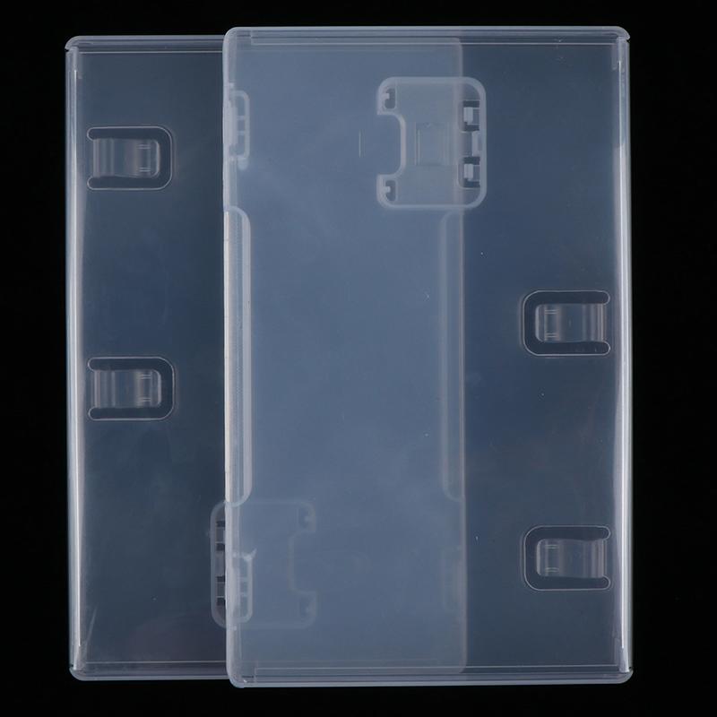 2Pcs For Switch Ns Game Card Transparent Box Card Cartridge Holder Case Shell