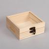 Lockable Decorative Wooden Storage Box Craft Souvenir DIY Organizer Removable Tray Dividers Gift Storage Container