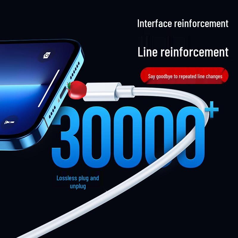 Кабель PD для быстрой зарядки Apple iPhone 14/13/12/11/8 Pro