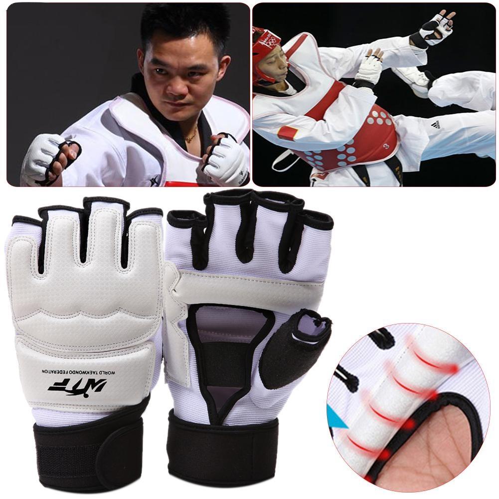 TALOS 1Pair Taekwondo Fighting Hand Protector Martial Arts Sports Guard Boxing Gloves