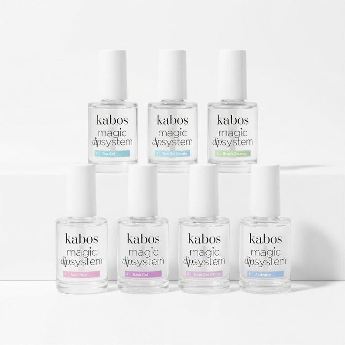 Kabos Magic Dip System Base Gel 14 ml Base pour manucure en poudre dip