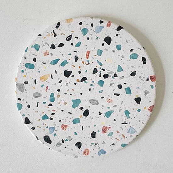 Подставка под чашку Впитывающая Устойчивая к царапинам Вода Дерево Красивый Скандинавский стиль Подставка под чай для бара