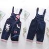 Single Pants Men's and Women's Baby Denim Spring and Autumn Overalls