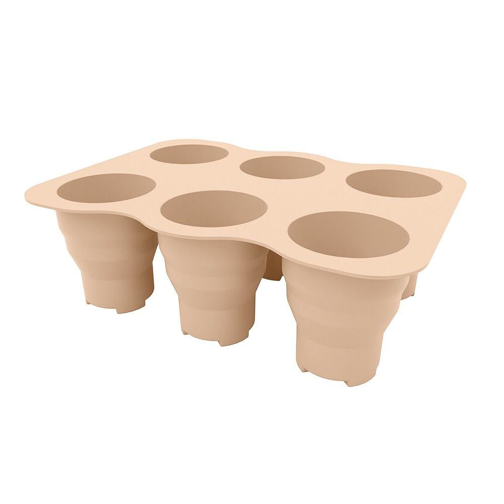 Reusable Garden Seed Pot Tray Silicone Plant Seedling Tray Seed Starter Tray Germination Box