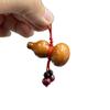 Peach Wood Gourd Pendant: Cinnabar Charm for Phone, Car Keys, or Peace Pendant