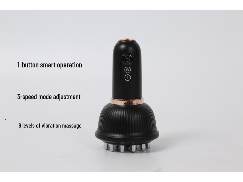 Беспроводной нагревающий массажер для похудения живота с вибрацией всего тела и электрической щеткой для прочистки меридианов