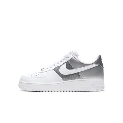 Air Force 1 Low 07 Белый Металлик Серебристый