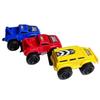 Creative Rail Car Toy Auto Ornaments Magnetic Iron Wall Climbing Car  Center Console